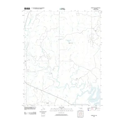2009 Map of Hominy NE, 2009 Print