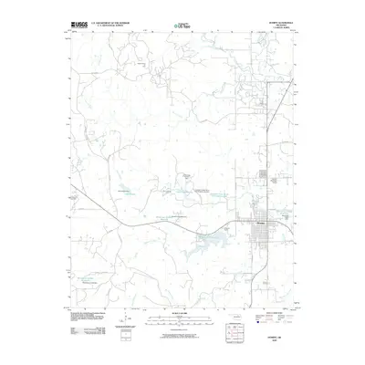 2009 Map of Hominy, 2009 Print