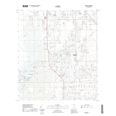 2018 Map of Homosassa, 2018 Print