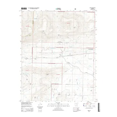 2014 Map of Hon, 2014 Print