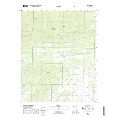 2020 Map of Hon, 2020 Print