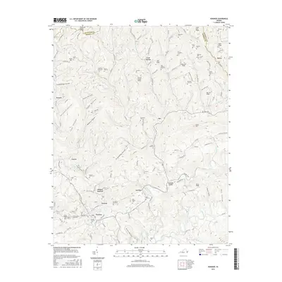 2016 Map of Honaker, 2016 Print