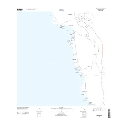 2013 Map of Honaunau, 2013 Print