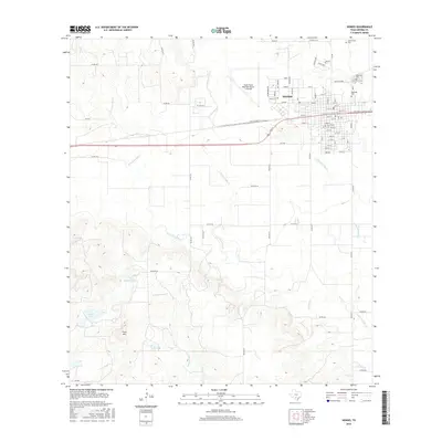 2016 Map of Hondo, 2016 Print