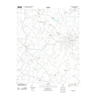 2011 Map of Honea Path, 2011 Print
