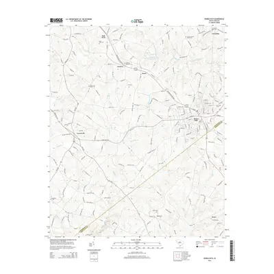 2014 Map of Honea Path, 2014 Print