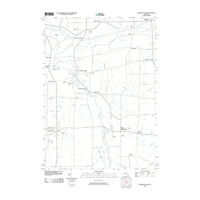 2010 Map of Honeoye Falls, 2010 Print