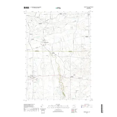 2019 Map of Honeoye Falls, 2019 Print