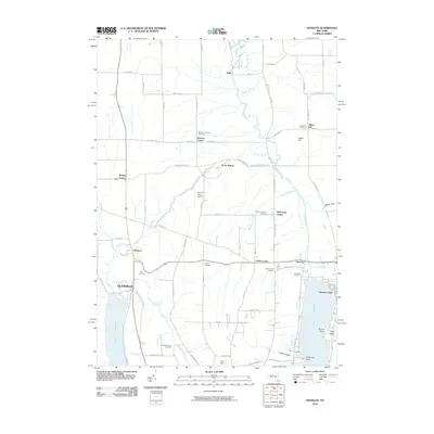2010 Map of Honeoye, 2010 Print