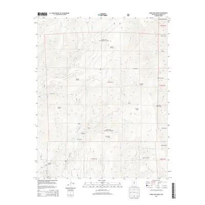 2013 Map of Honey Boy Ranch, 2013 Print