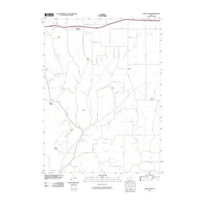 2010 Map of Honey Creek, 2010 Print