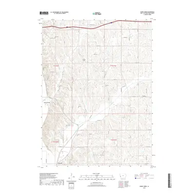 2018 Map of Honey Creek, 2018 Print