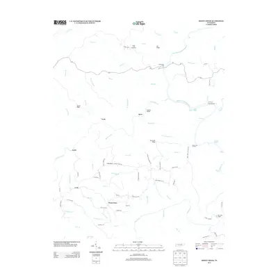 2013 Map of Honey Creek, 2013 Print