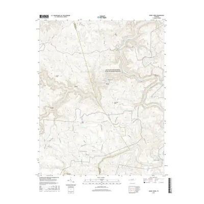 2016 Map of Honey Creek, 2016 Print