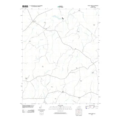 2010 Map of Honey Grove, 2010 Print