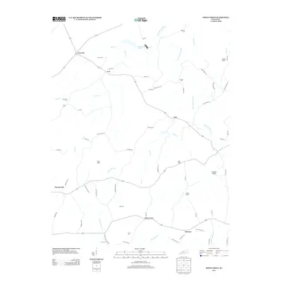 2013 Map of Honey Grove, 2013 Print