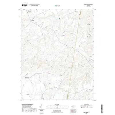 2019 Map of Honey Grove, 2019 Print