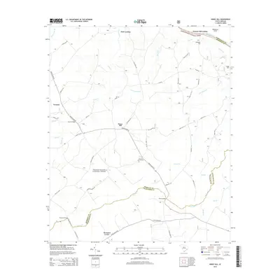 2014 Map of Honey Hill, 2014 Print