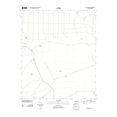 2010 Map of Honey Island, 2010 Print