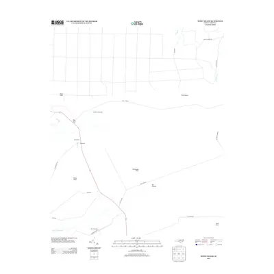 2013 Map of Honey Island, 2013 Print