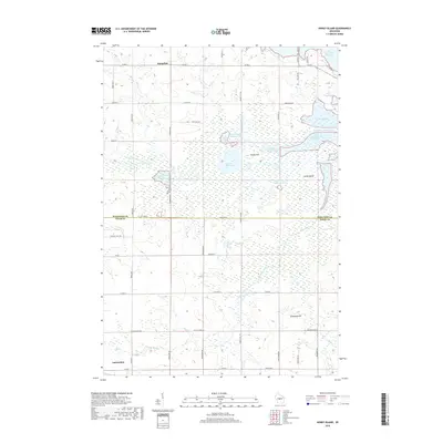 2018 Map of Honey Island, 2018 Print