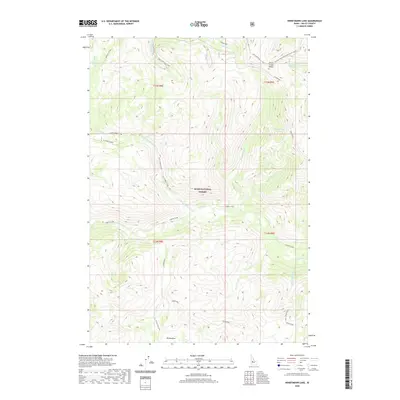 2020 Map of Honeymoon Lake, 2020 Print