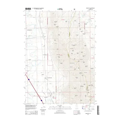 2014 Map of Honeyville, 2014 Print
