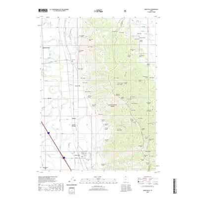 2020 Map of Honeyville, 2020 Print