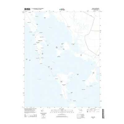 2014 Map of Honga, 2014 Print
