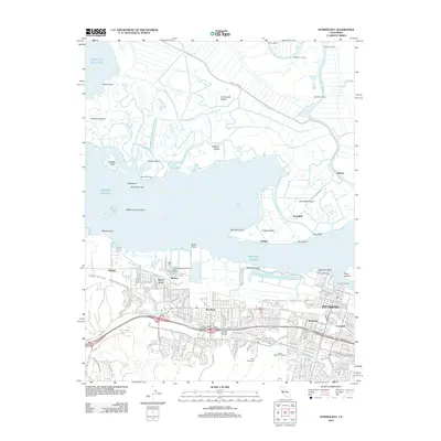 2012 Map of Honker Bay, 2012 Print