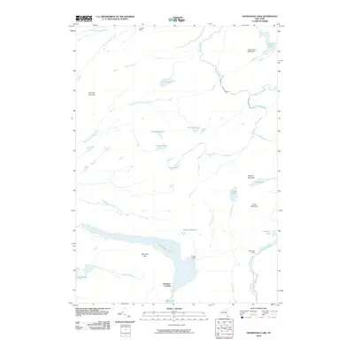 2010 Map of Honnedaga Lake, 2010 Print