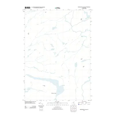 2013 Map of Honnedaga Lake, 2013 Print