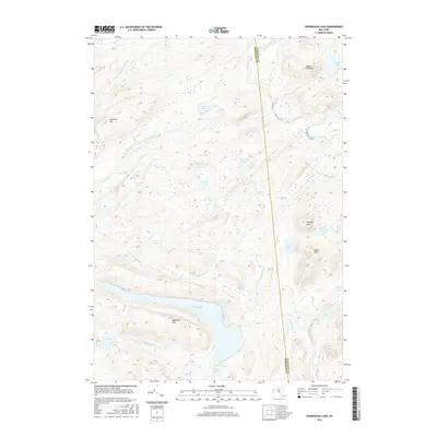 2016 Map of Honnedaga Lake, 2016 Print