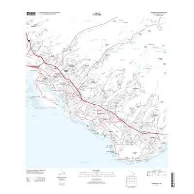 2013 Map of Honolulu, 2013 Print