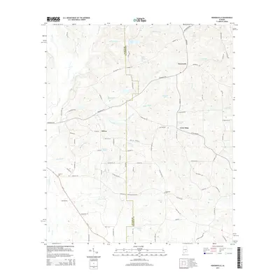 2014 Map of Honoraville, 2014 Print