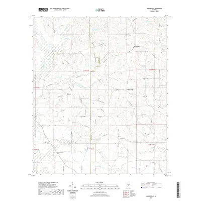 2020 Map of Honoraville, 2020 Print