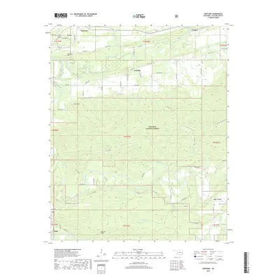 2018 Map of Hontubby, 2018 Print