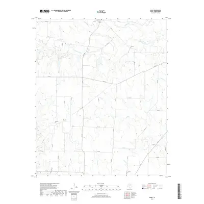 2019 Map of Hood, 2019 Print