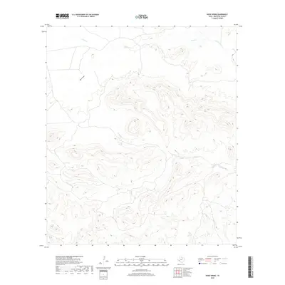 2019 Map of Hood Spring, 2019 Print
