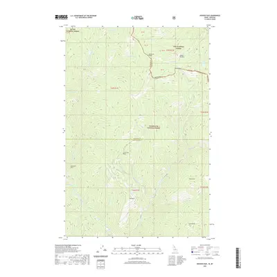 2020 Map of Hoodoo Pass, 2020 Print