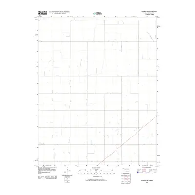 2010 Map of Hooker NW, 2010 Print