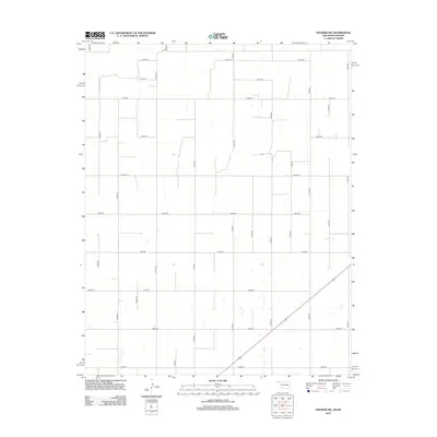 2012 Map of Hooker NW, 2012 Print
