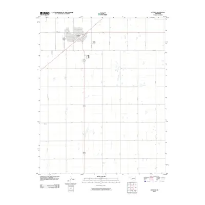 2010 Map of Hooker, 2010 Print