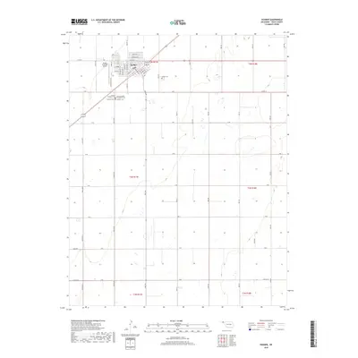2018 Map of Hooker, 2018 Print
