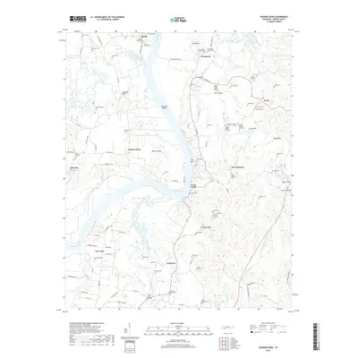 2019 Map of Hookers Bend, 2019 Print