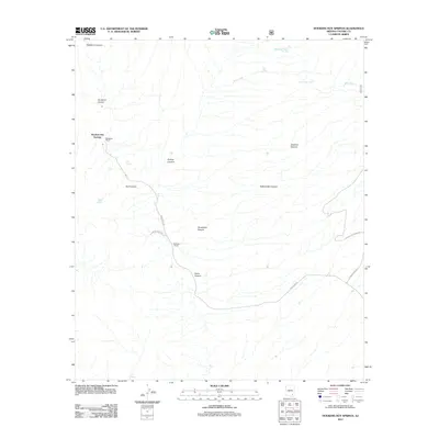 2011 Map of Hookers Hot Springs, 2011 Print
