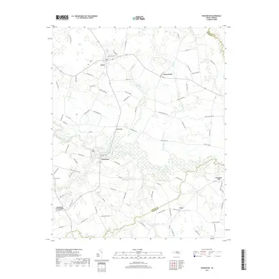 2019 Map of Hookerton, 2019 Print