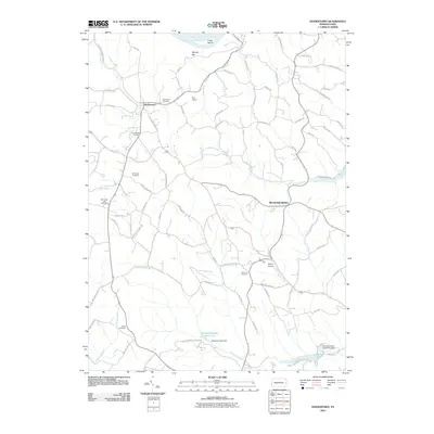 2010 Map of Hookstown, 2010 Print