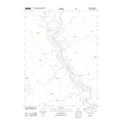 2012 Map of Hoopa, 2012 Print