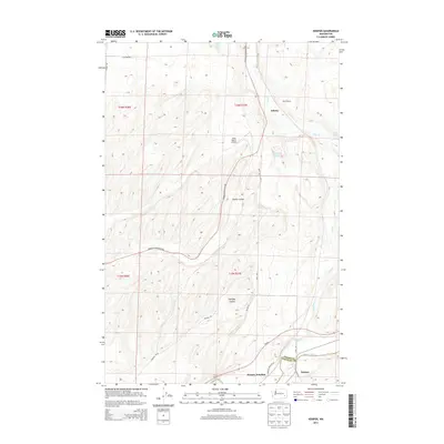2014 Map of Hooper, 2014 Print